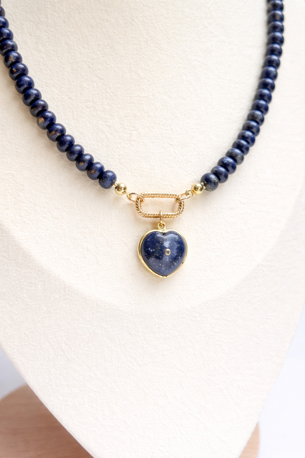 Lapis Lazuli rondelle necklace