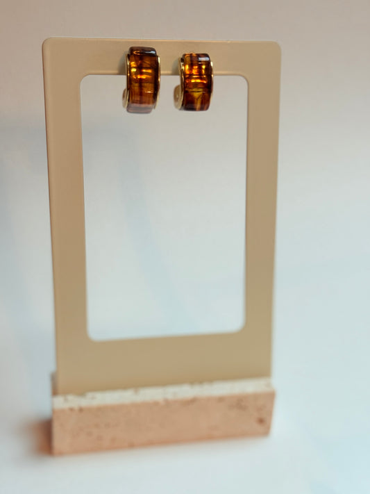 Tortoise shell Earrings