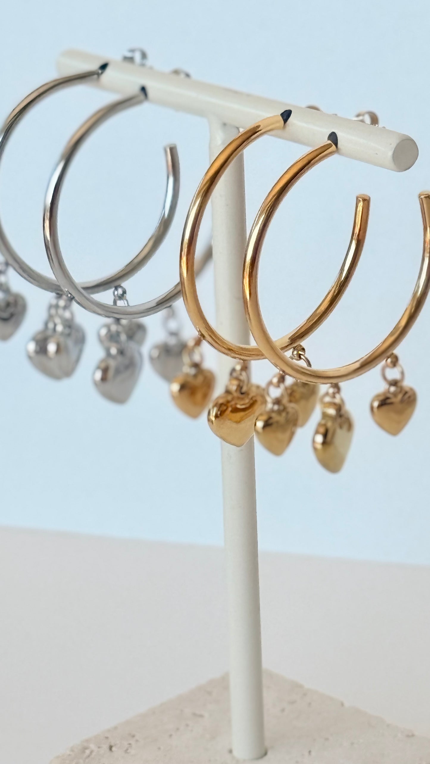 Carla heart hoops