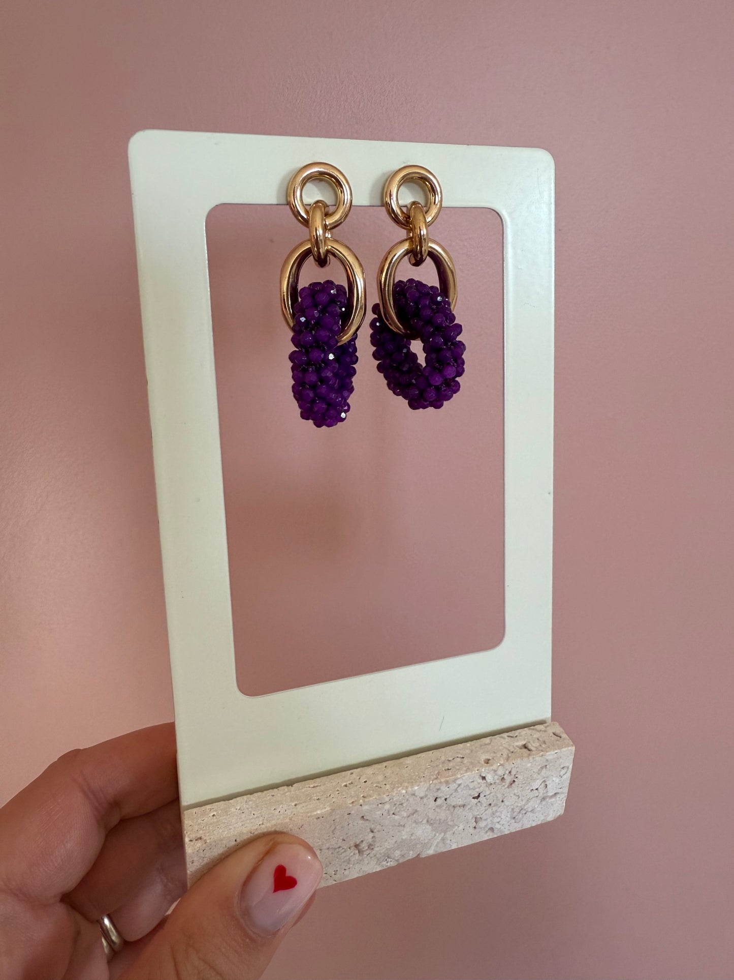 Sparkle link Earrings