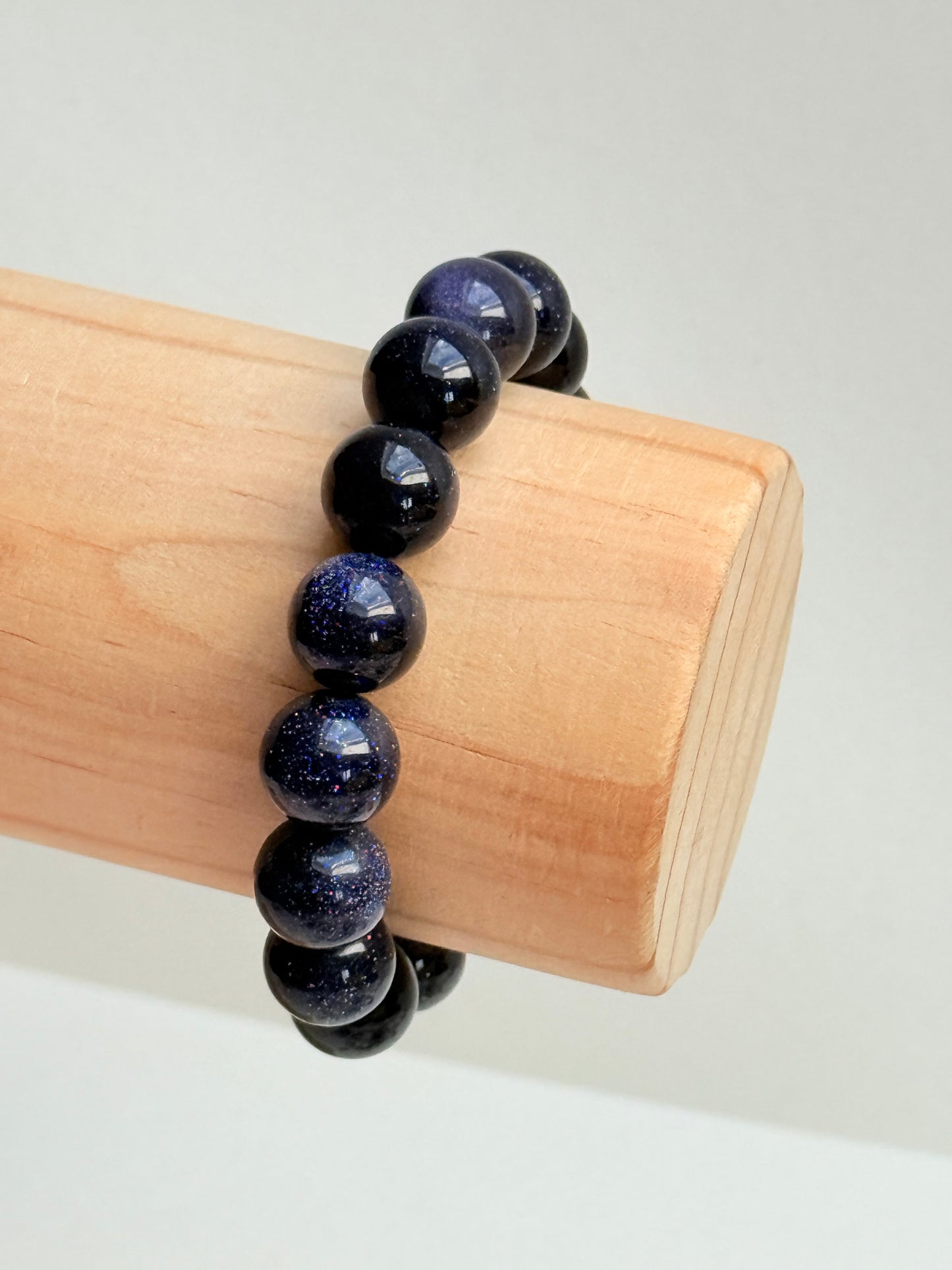 Blue sandstone bracelet