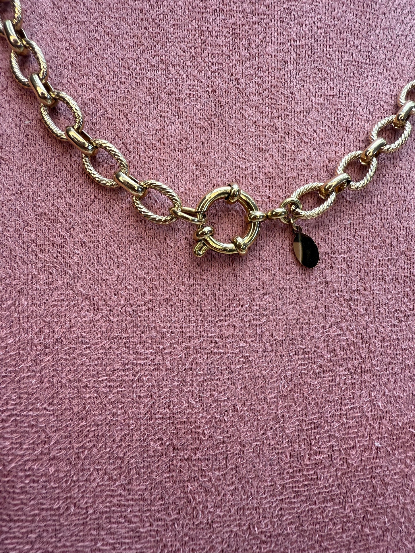 Sailor clasp necklace
