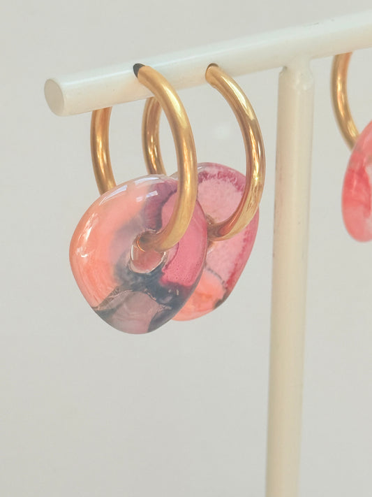 Ceramic doughnut Hoops