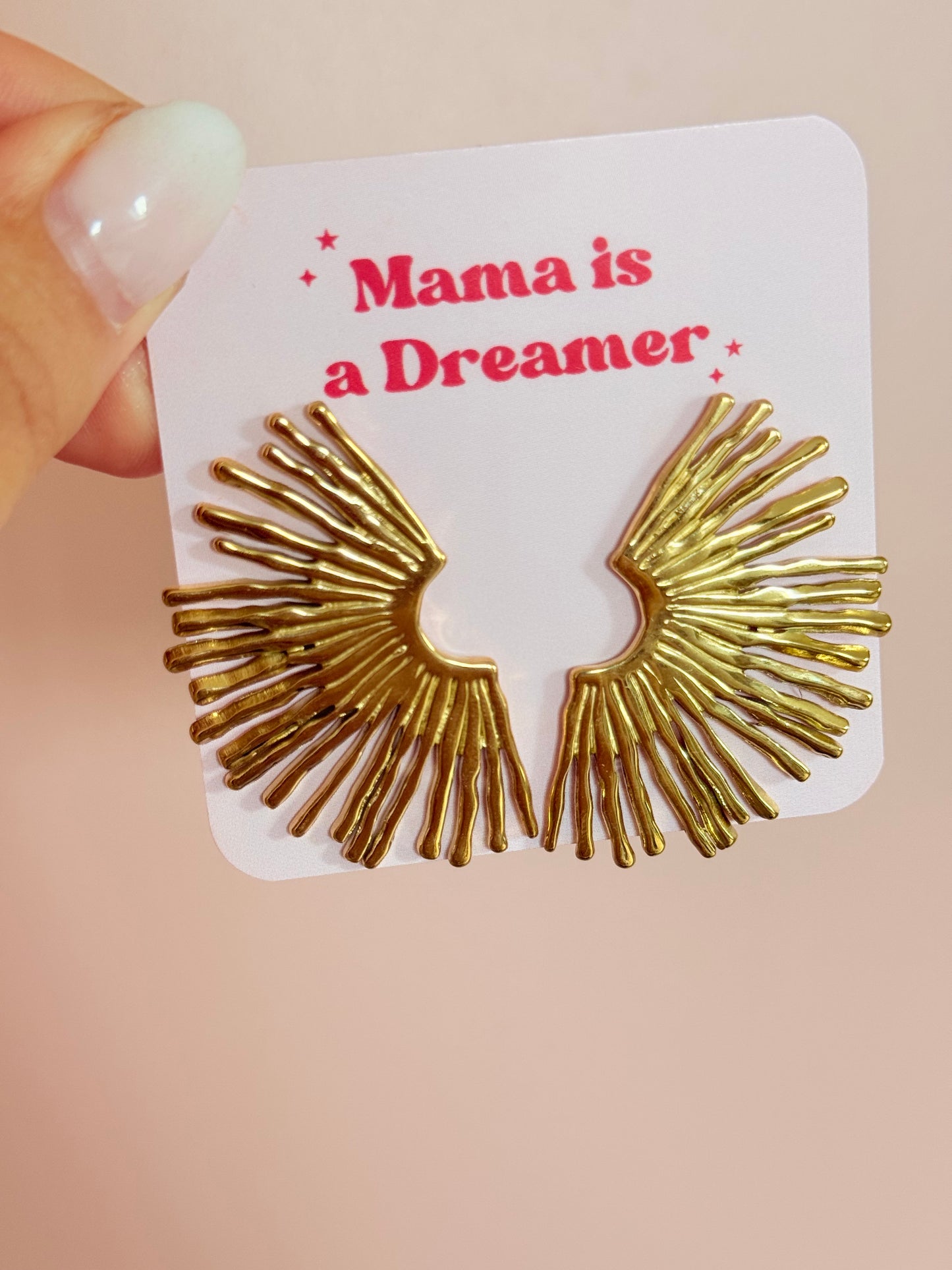 Sunburst earring