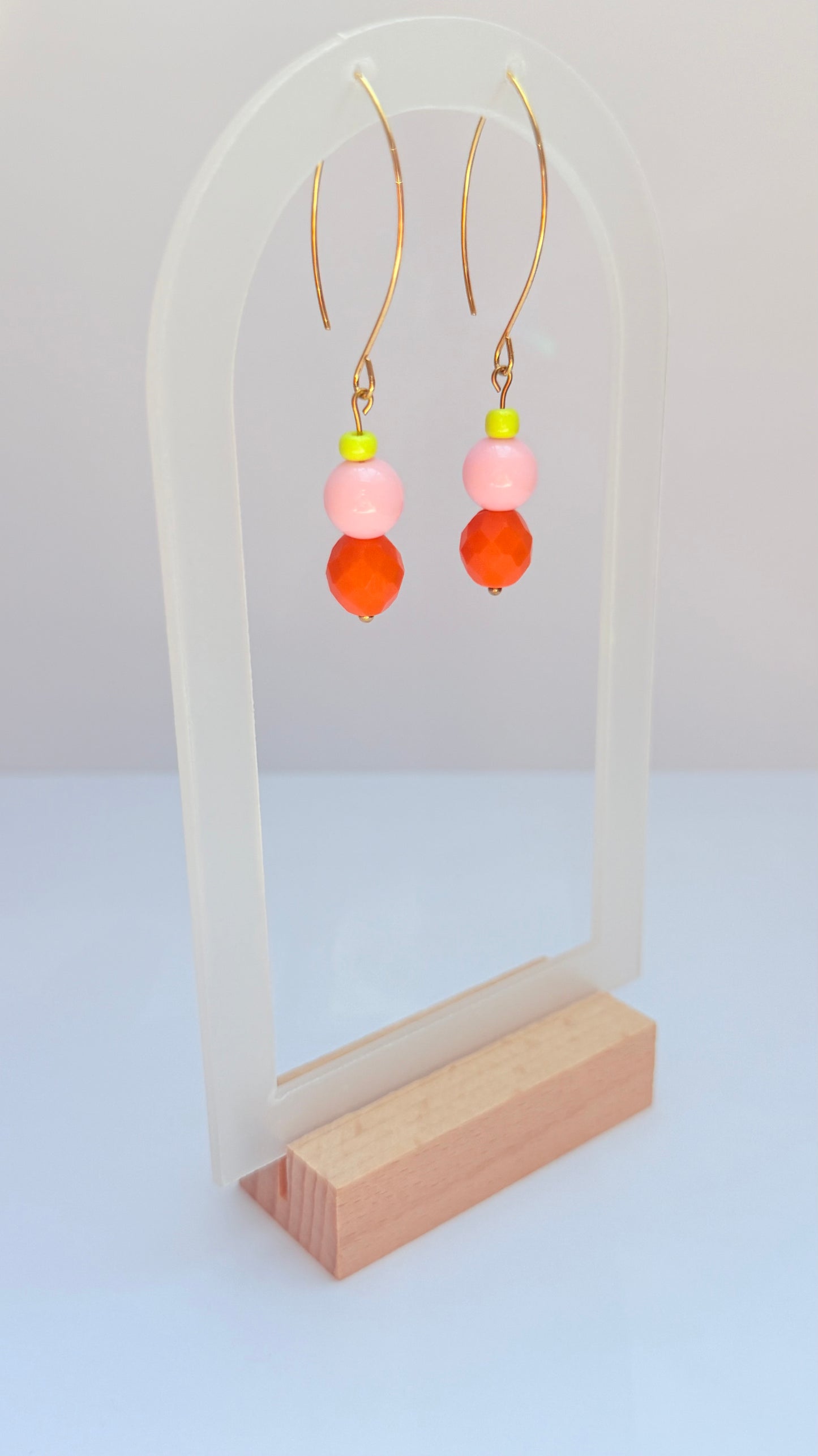 Tutti frutti Marquise earrings