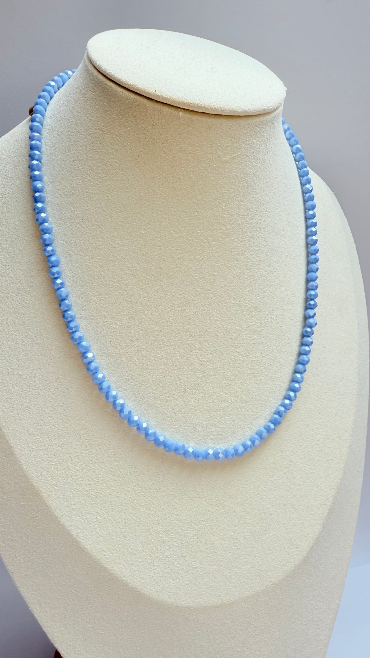 Candy blue necklace