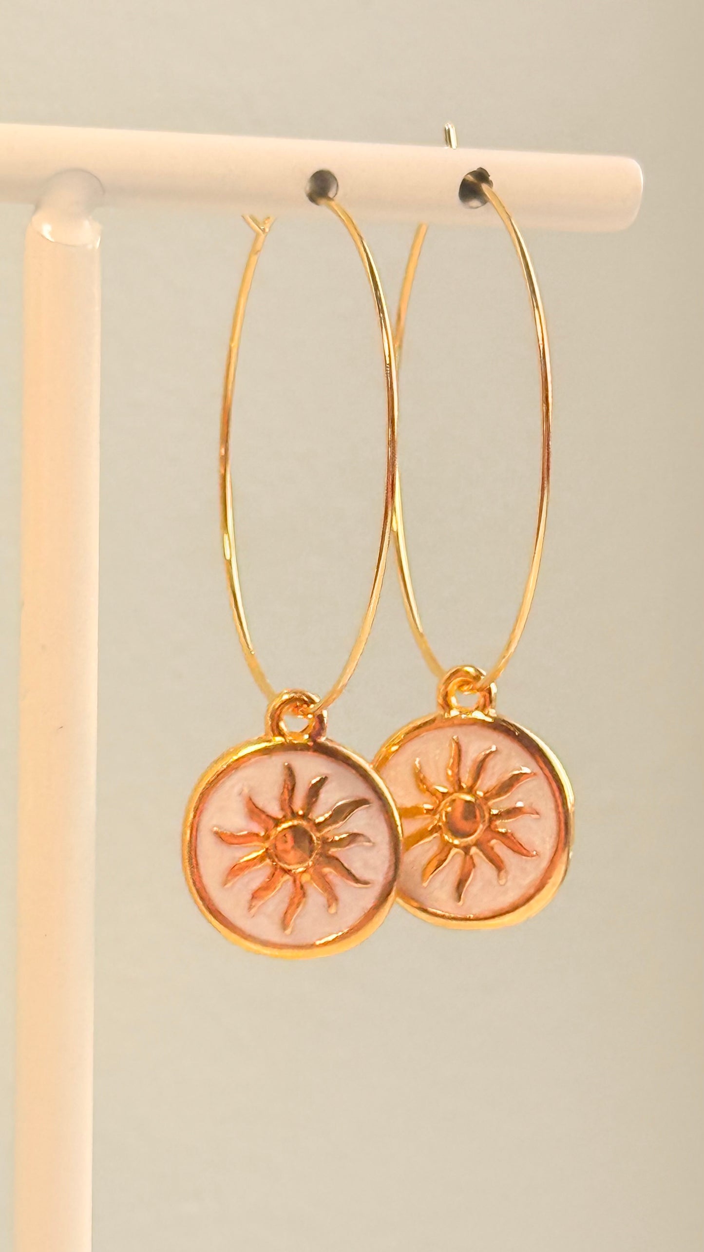 Sunshine hoop Earrings