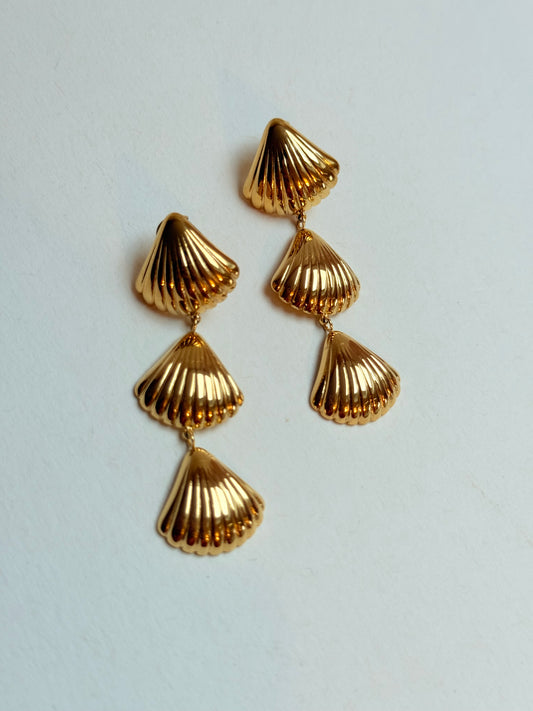 Shell trio Earrings