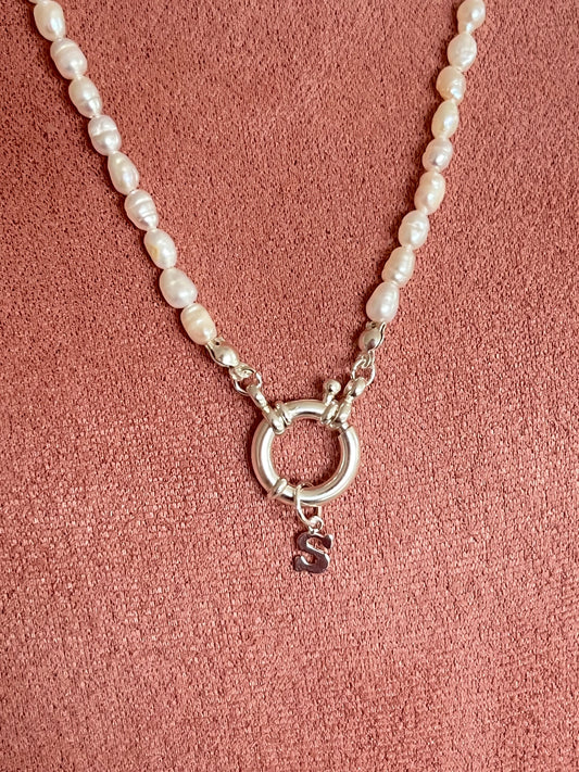 Silver Maeve necklace