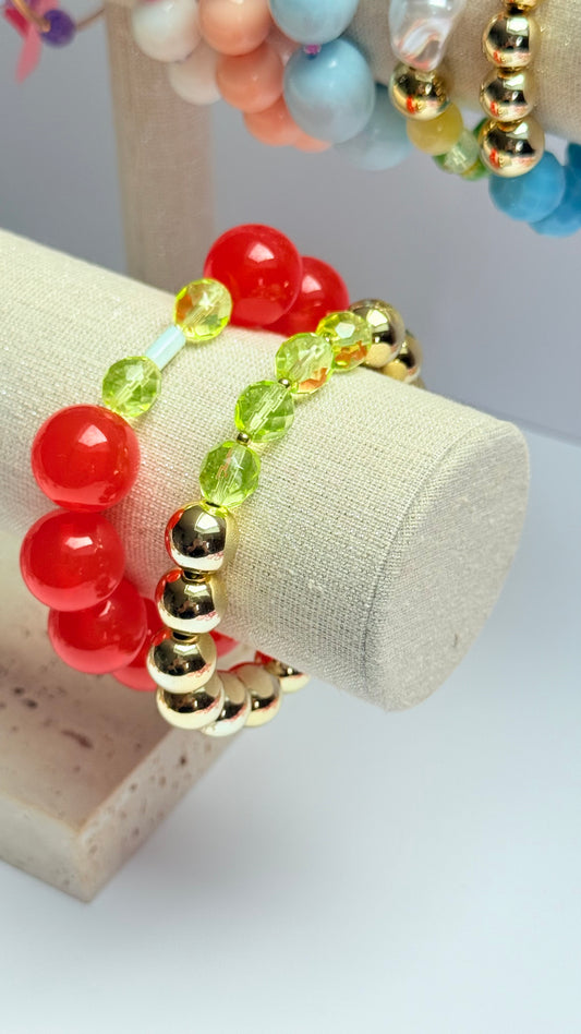 Coral neo bracelet