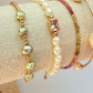 Tourmaline chain bracelet