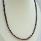 Candy aubergine necklace