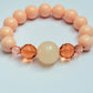 Peach  pop bracelet