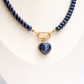 Lapis Lazuli rondelle necklace