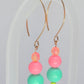 Watermelon Marquise earrings