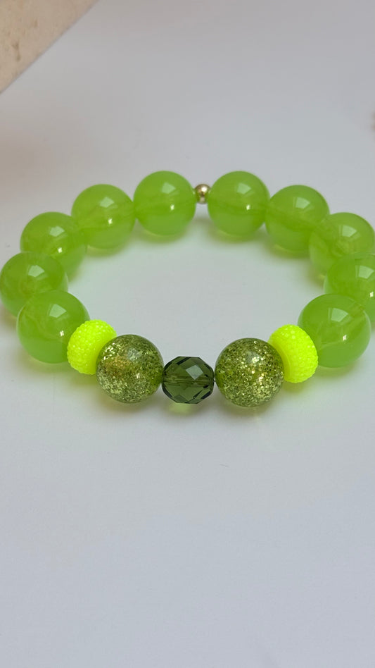 Green neo bracelet