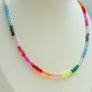 Candy rainbow  necklace