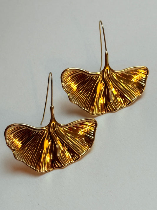 Gingko drop Earrings