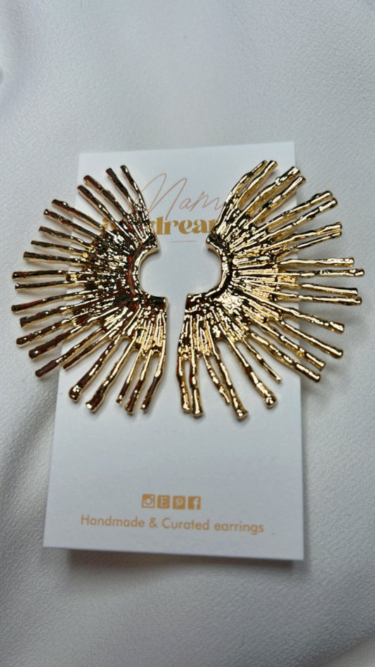 Sunburst earring