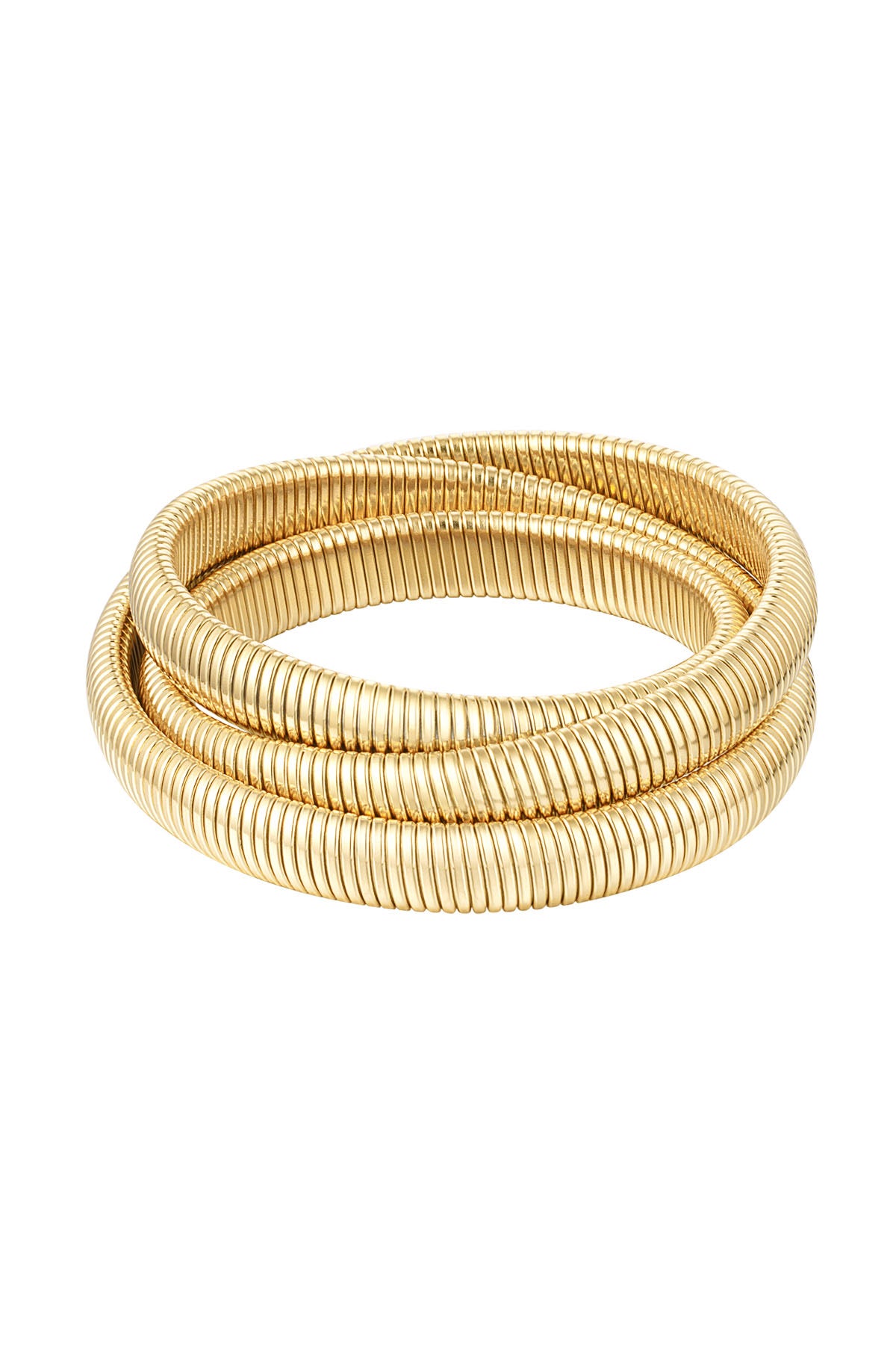 Silver stretch bangle