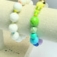 White jade rainbow bracelet