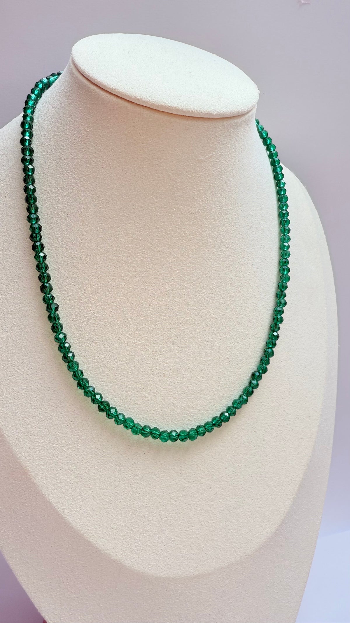 Candy green  necklace