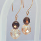 Bronze Marquise earrings