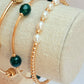 Roxie gold filled bracelet with mini pearl detail