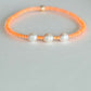 Neon pearl bracelet