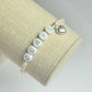 Pearl heart charm bracelet (Communion/Confirmation)