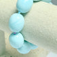 Baby blue marble acrylic bracelet