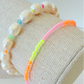 Neon candy bracelet