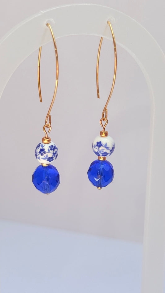 Santorini Marquise earrings