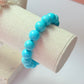 Turquoise howlite bracelet