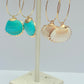 Natural shell  Hoops