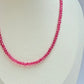 Candy pink necklace