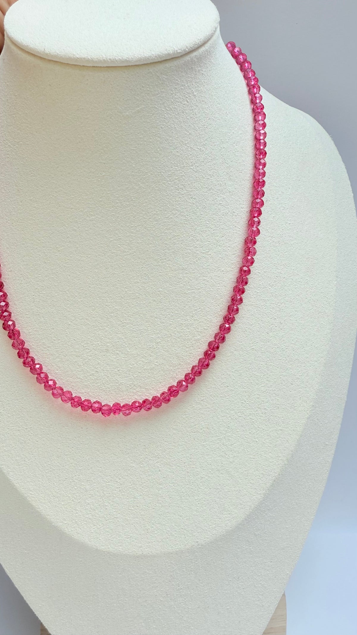 Candy pink necklace