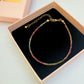Tourmaline chain bracelet