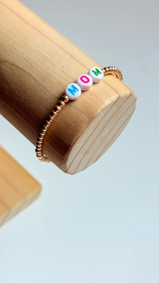 Gold filled Personalised bracelet