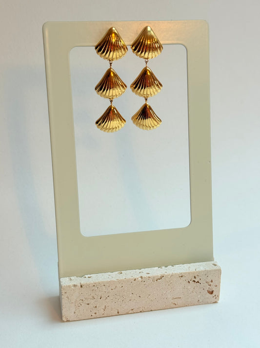 Shell trio Earrings