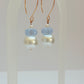 Pearl blue  Marquise earrings
