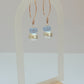 Pearl blue  Marquise earrings