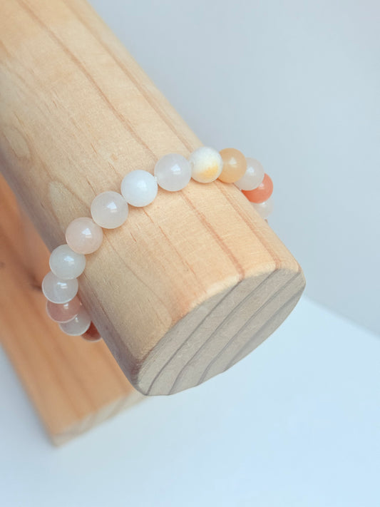 Neutral stone  bracelet