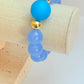 Blue pop bracelet