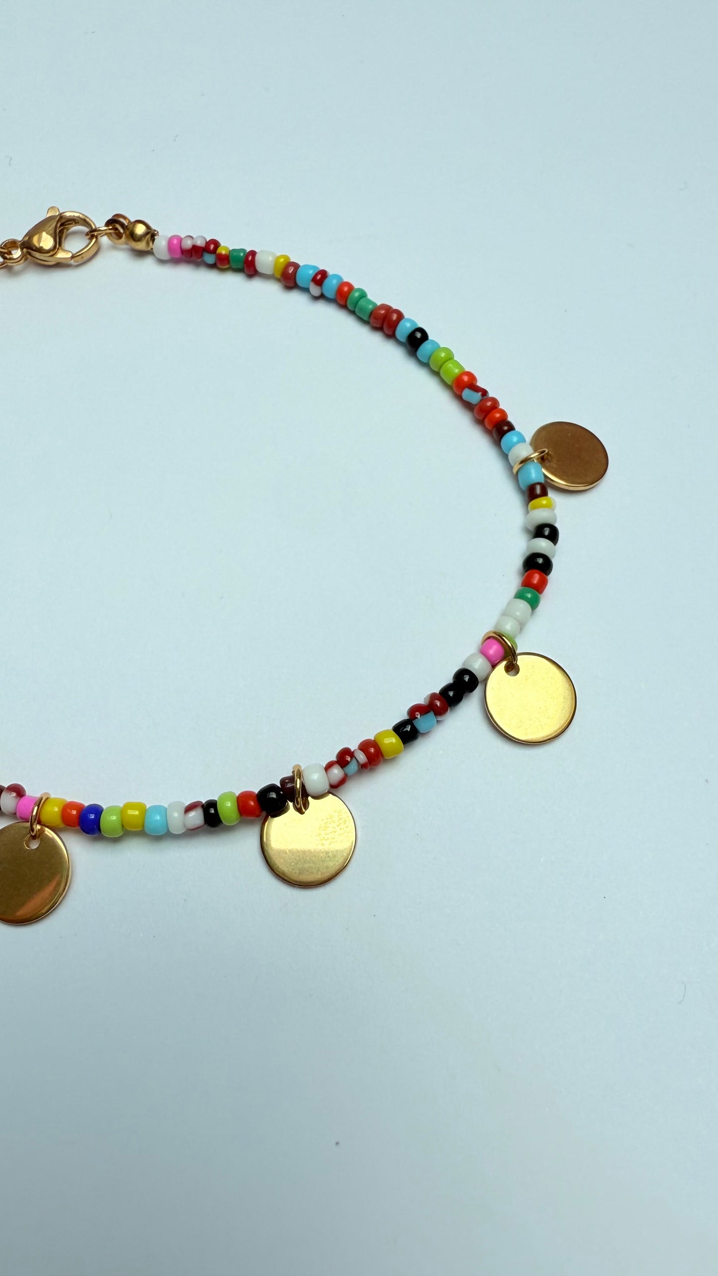 Summer beaded anklet