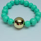 Seafoam green bracelet