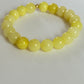 Yellow Jade bracelet