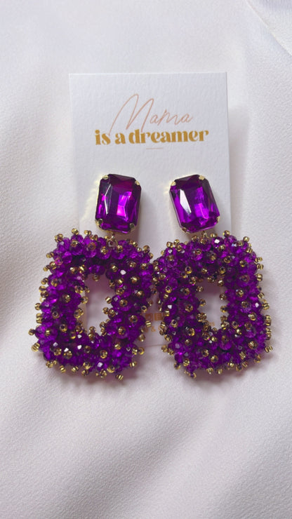 Statement Sparkle Earrings
