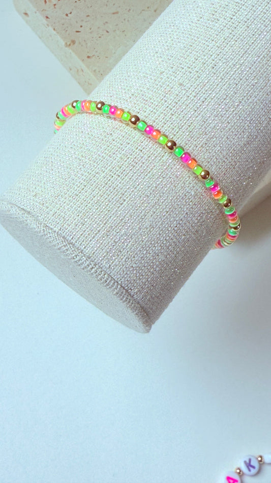 Neon colour pop  bracelet