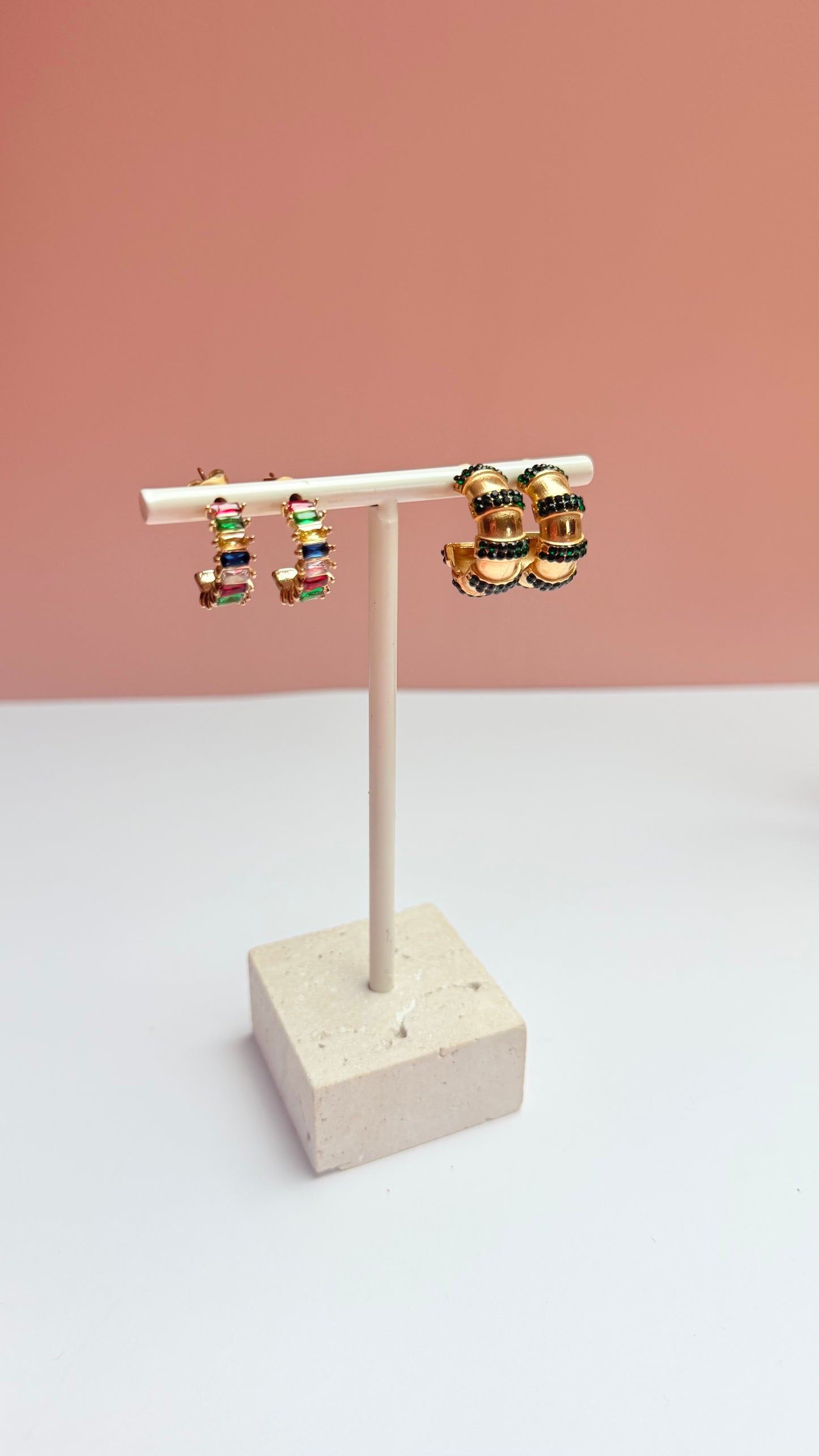 Rainbow earrings
